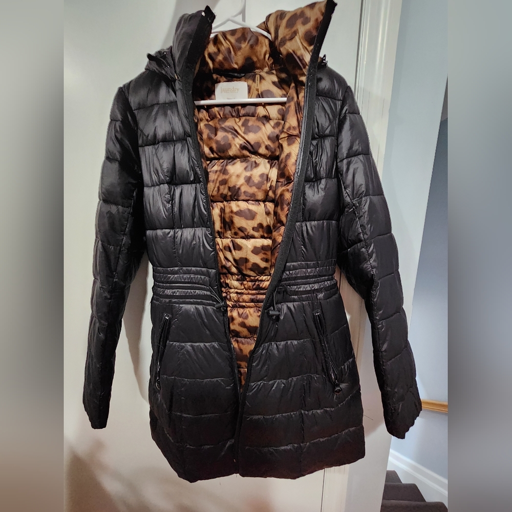 Laundry puffer jacket, puffer coat, size xs, used good condition